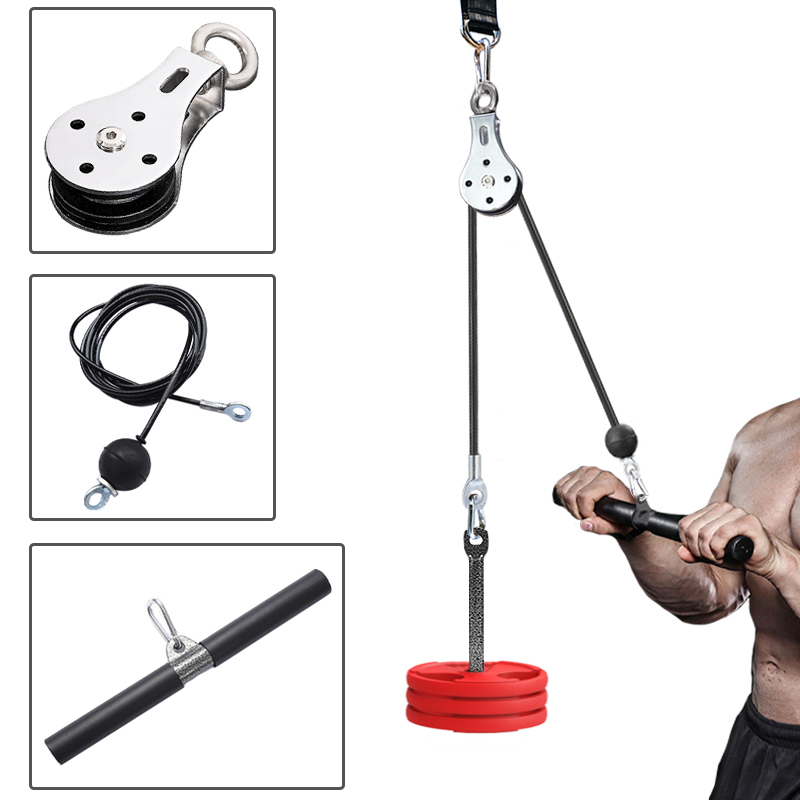 Home Gym Equipment Diy - Gym Fitness DIY Pully Cable Machine