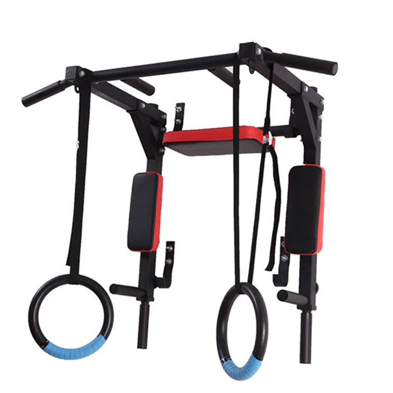 Home Gym Pull Up Bar - Heavy Duty Wall Mounted Parallel And