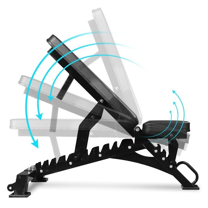 Home Gym Designs - Commercial Metal Adjustable Dumbbell Bench Foldable