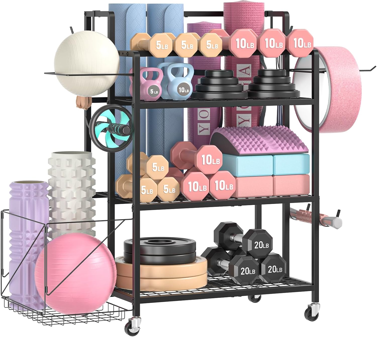 Home Gym Storage, No Material  - Home Gym Training recension och pris