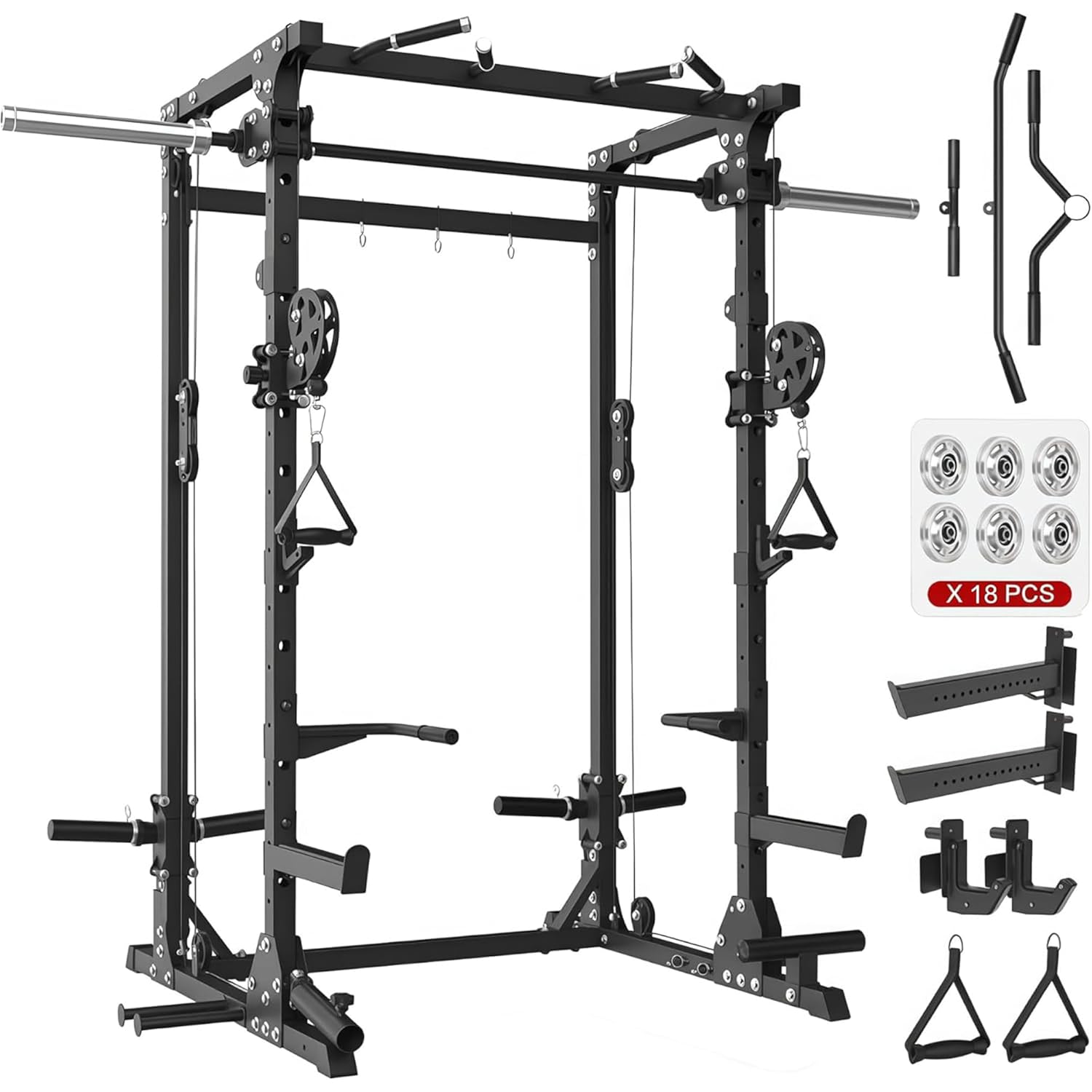 Smith Machine, 5 in 1 Heavy-Du - Home Gym One Machine recension och pris