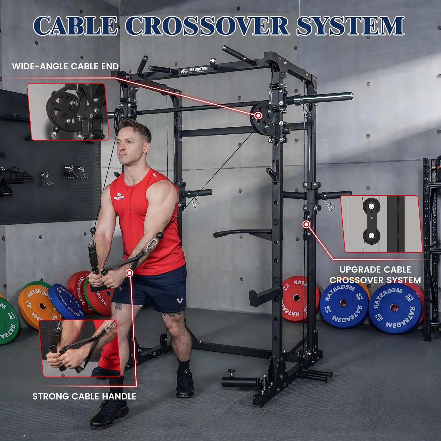 Smith Machine, 5 in 1 Heavy-Du - Home Gym One Machine recension och pris
