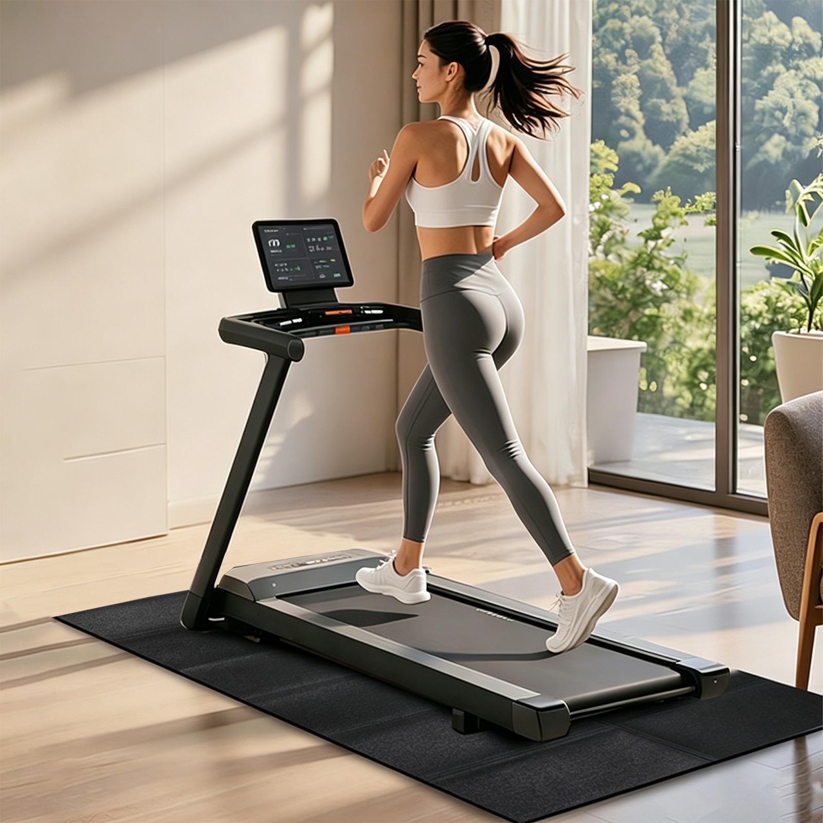 Treadmill Mat Vibration Absorb - Home Gym Workout Equipment recension och pris