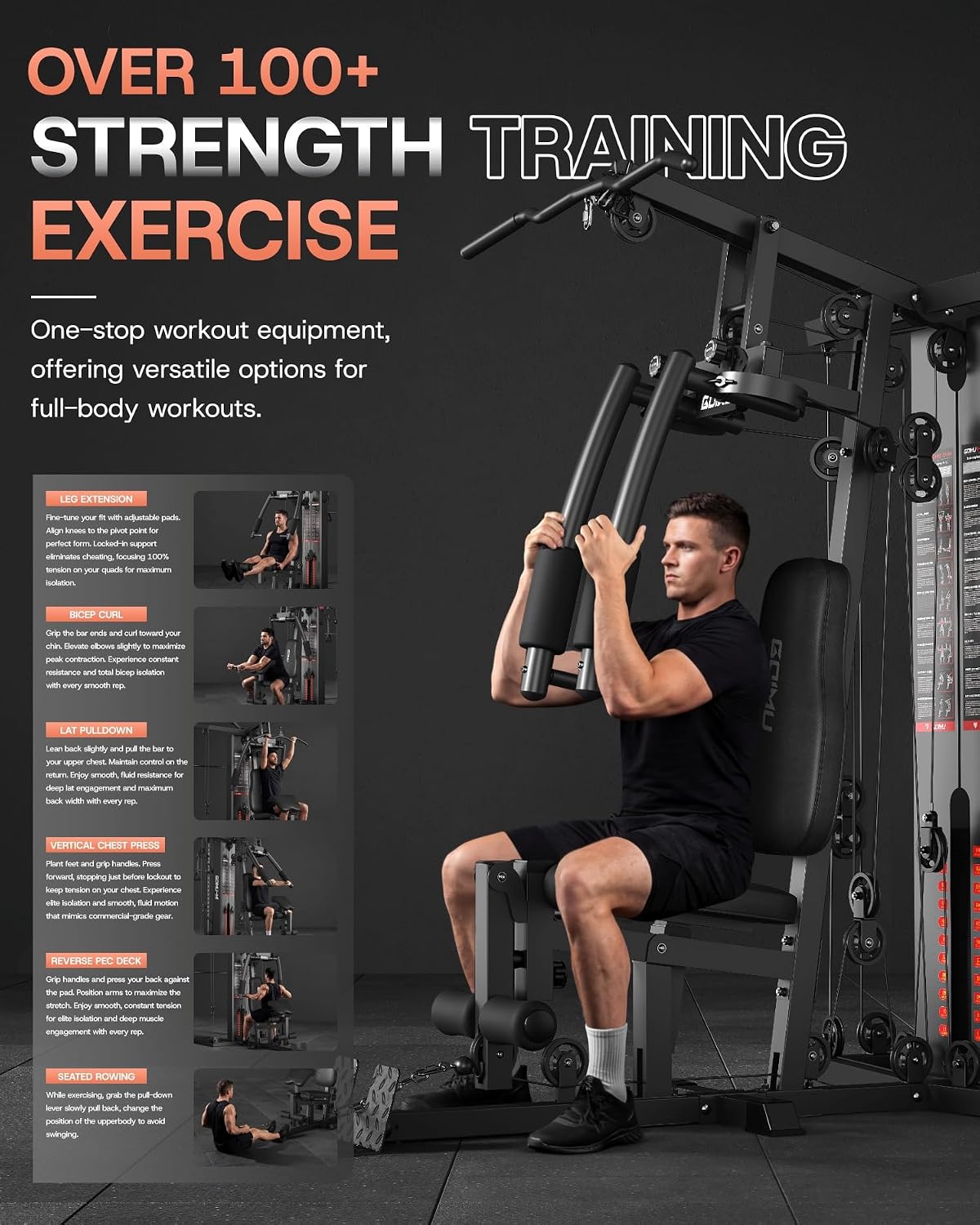 DM01 Dual-Station Smith Machin - Home Gym One Machine recension och pris