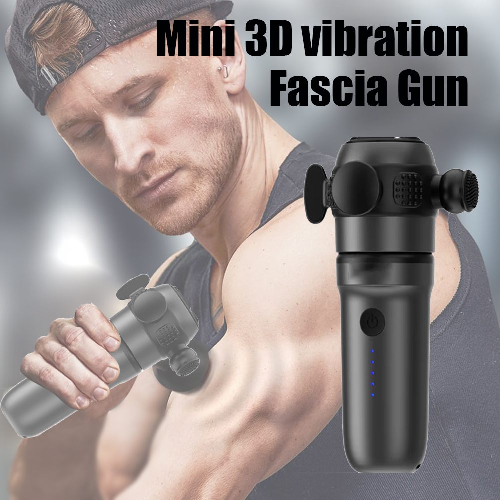 Mini 3D Vibration Fascia Gun D - Home Gym Mini recension och pris