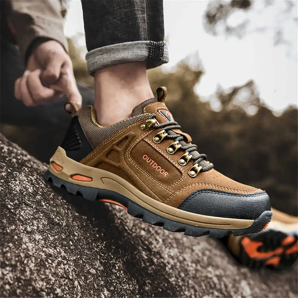 Non-slip Lace Up Hiking Tennis - Home Gym Old School recension och pris
