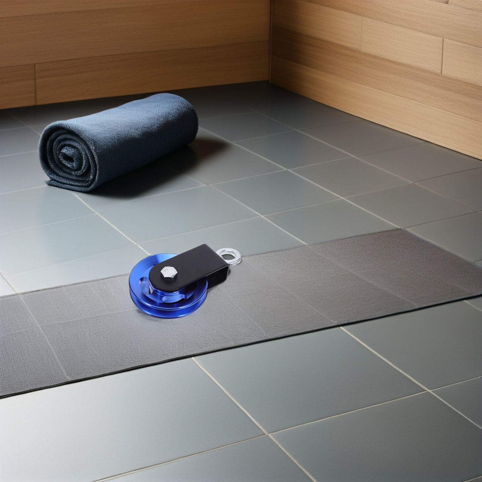 Blue Aluminum Cable Pulley Whe - Home Gym Equipment Diy recension och pris