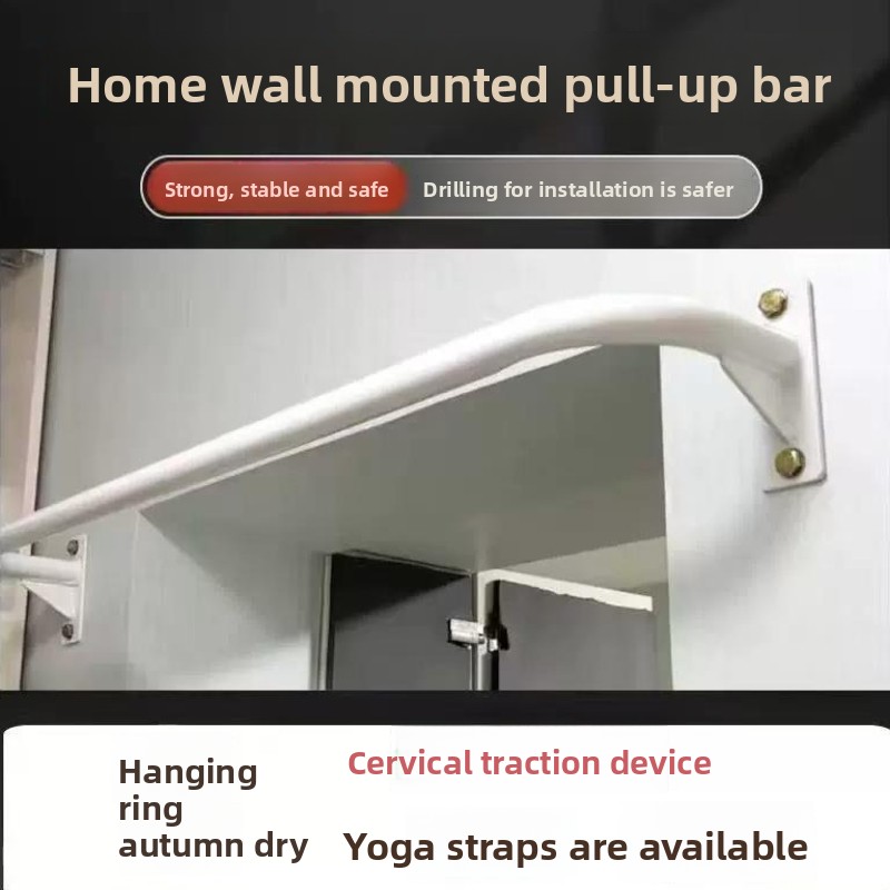 Wall & Door Mounted Pull Up Ba - Home Gym Upper Body Workout recension och pris