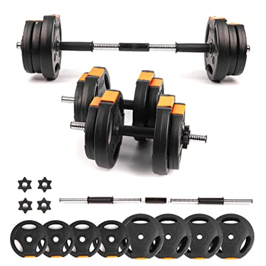 Adjustable 2 in 1 Dumbbells Se - Home Gym Designs recension och pris