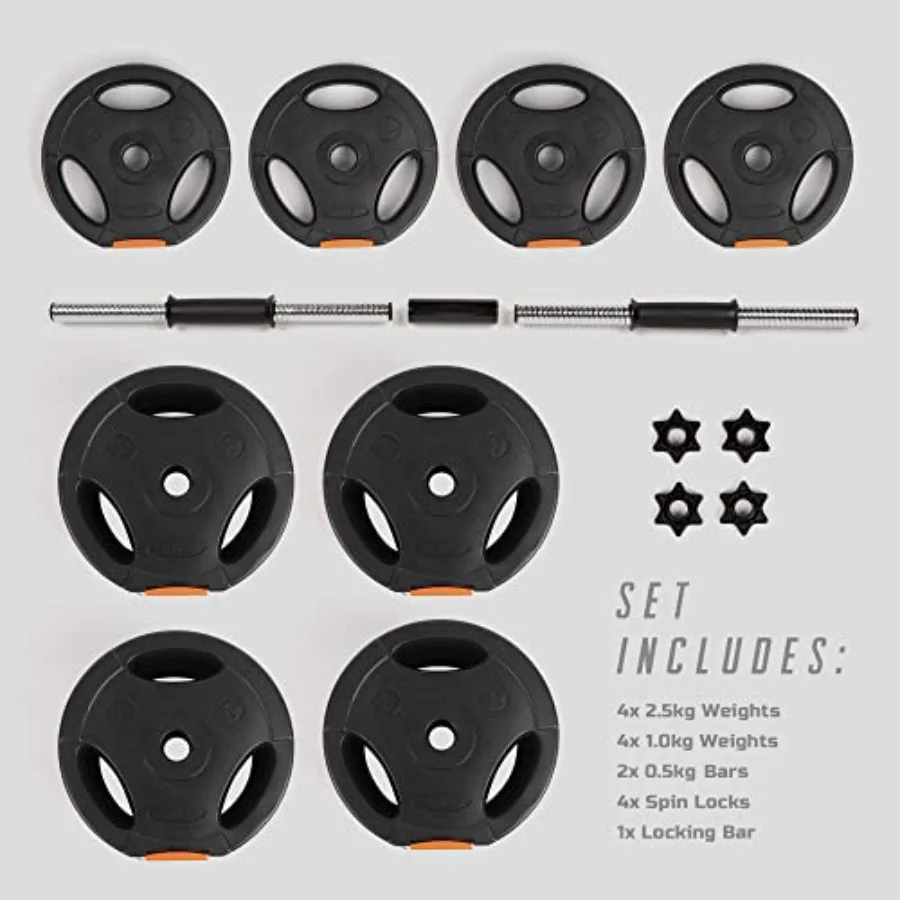 Adjustable 2 in 1 Dumbbells Se - Home Gym Designs recension och pris