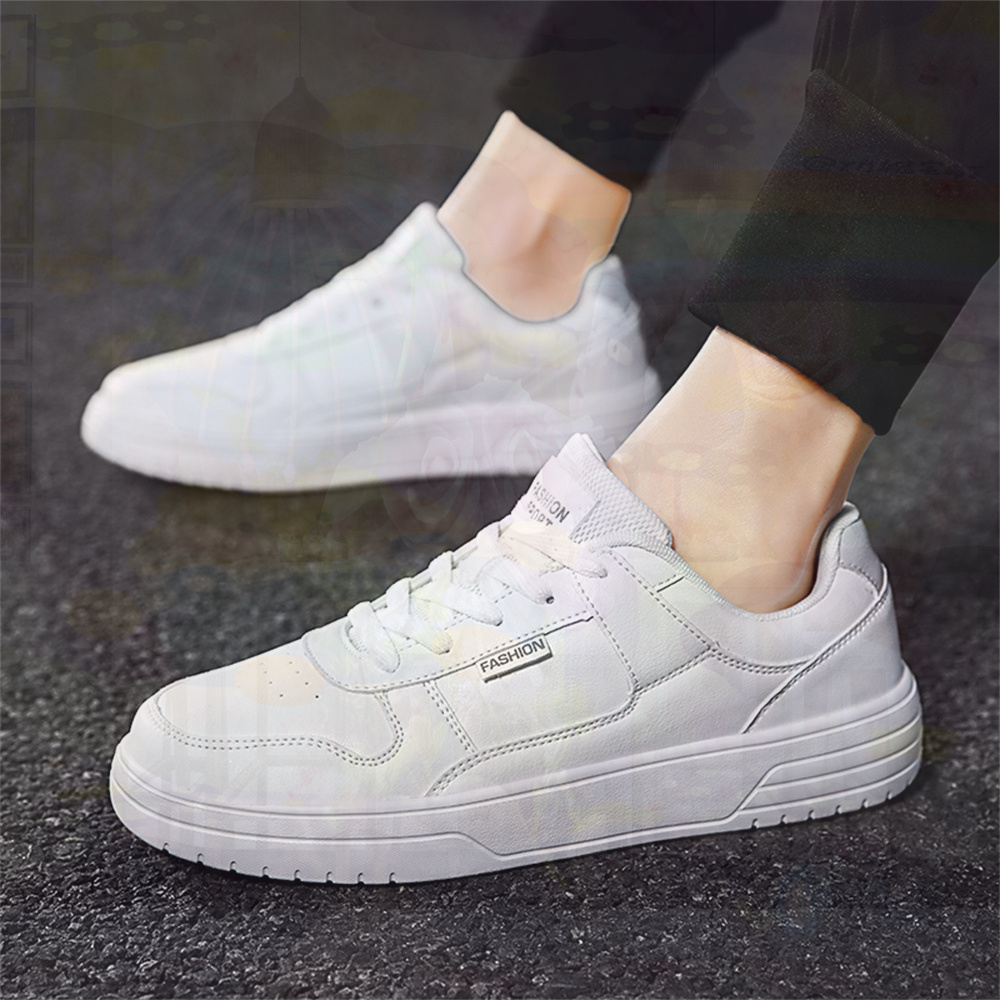 With Ties PU Leather Shoes 41  - Home Gym Old School recension och pris