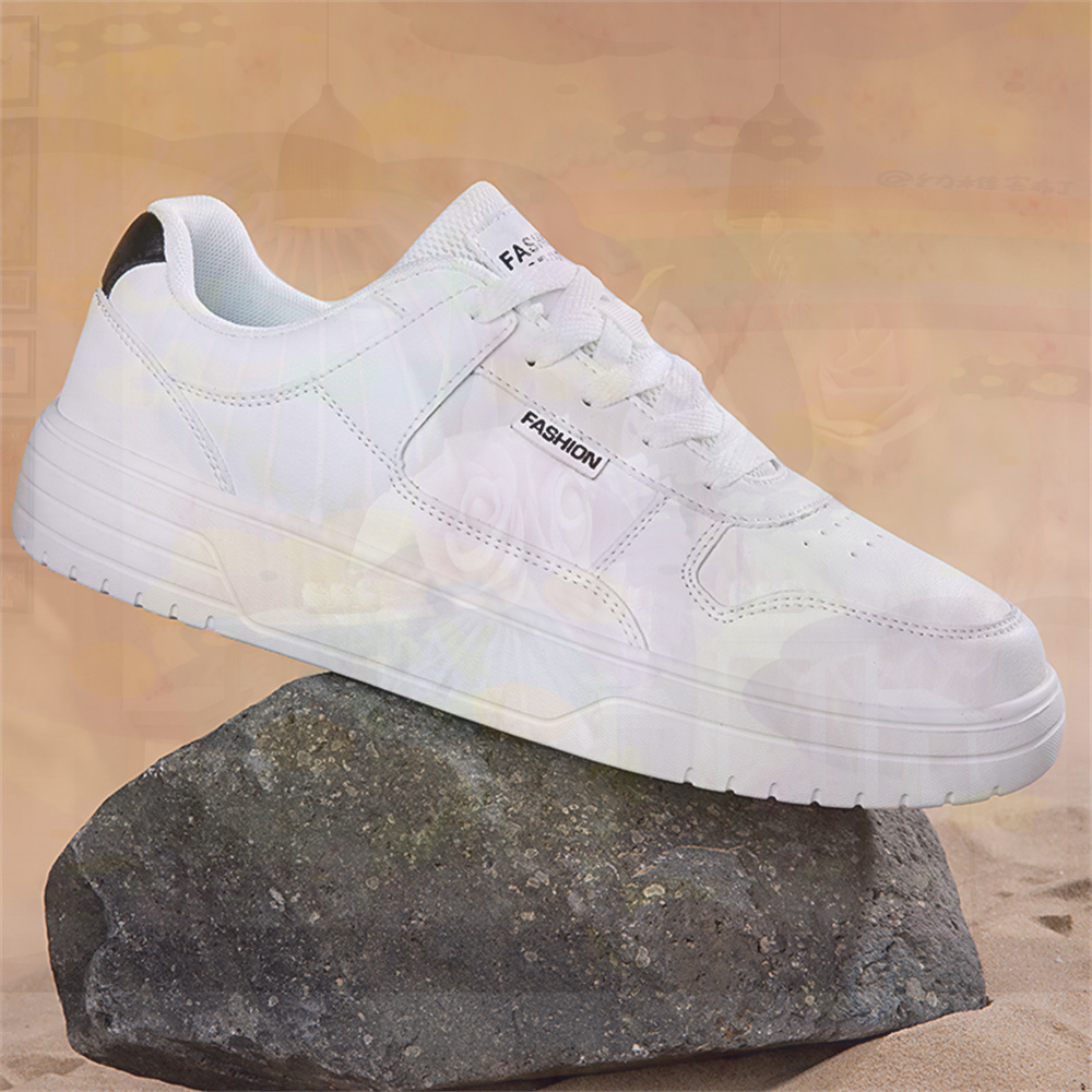 With Ties PU Leather Shoes 41  - Home Gym Old School recension och pris