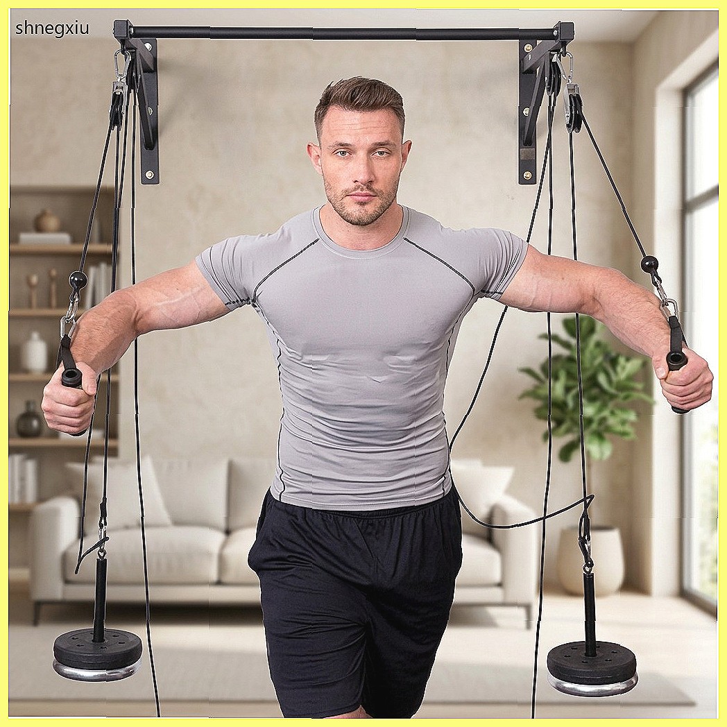 Wall Mounted DIY Fitness Pulle - Home Gym Equipment Diy recension och pris