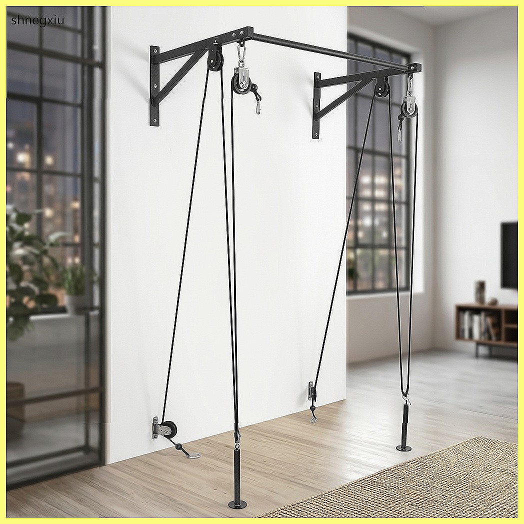 Wall Mounted DIY Fitness Pulle - Home Gym Equipment Diy recension och pris