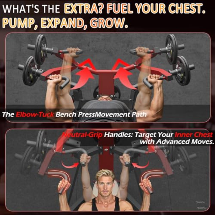 Home Gym Chest Press Machine:  - Home Gym Upper Body Workout recension och pris