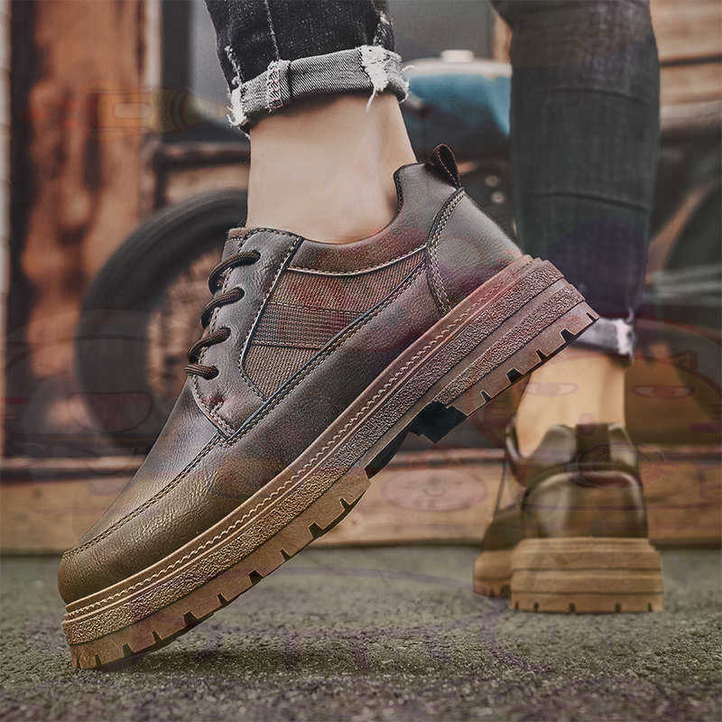 Dark Natural Leather Fashion T - Home Gym Old School recension och pris