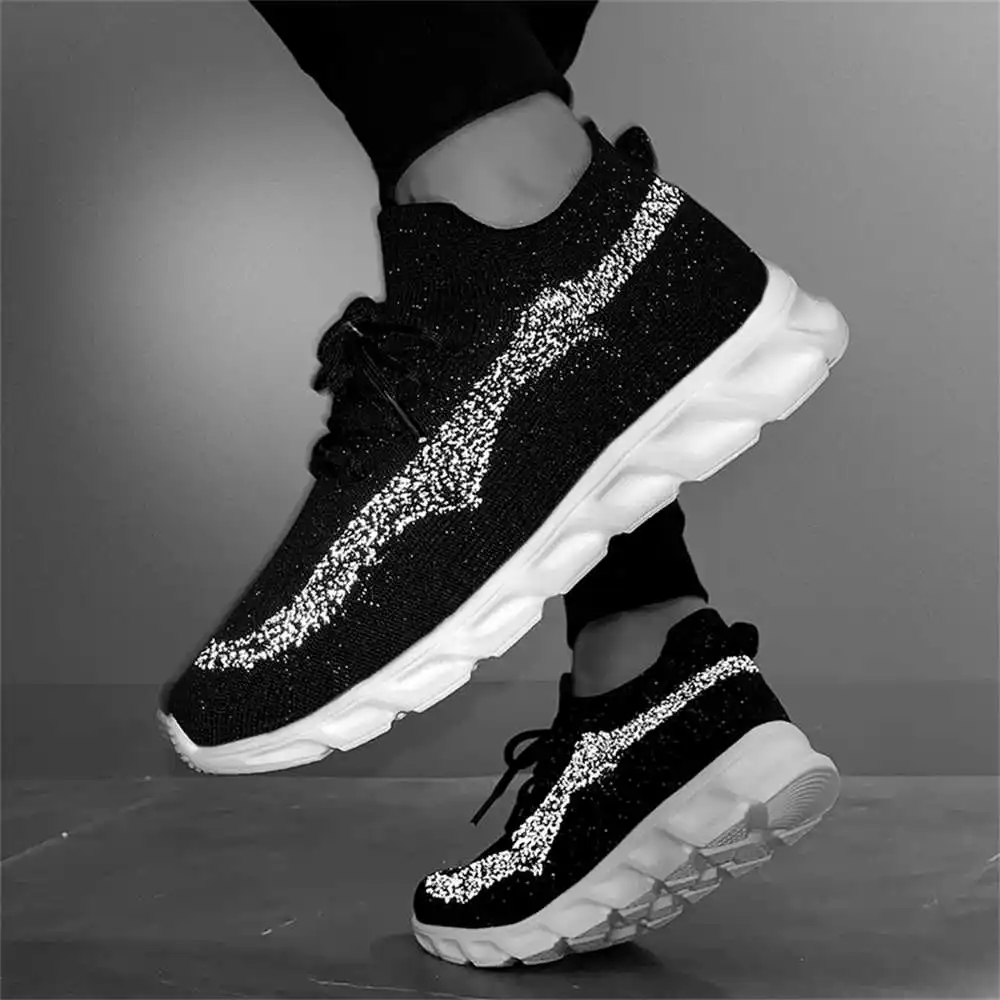 Flat Sole Lace Up Sneakers Pur - Home Gym And Basketball Court recension och pris