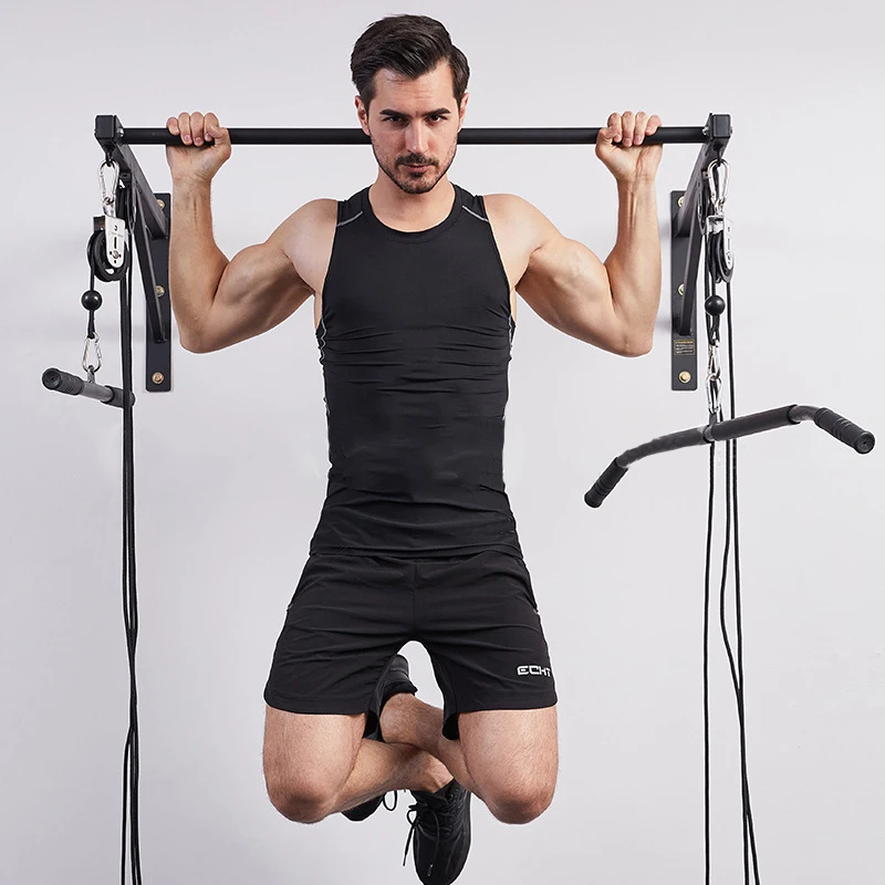 Wall Mounted DIY Fitness Pulle - Home Gym Equipment Diy recension och pris