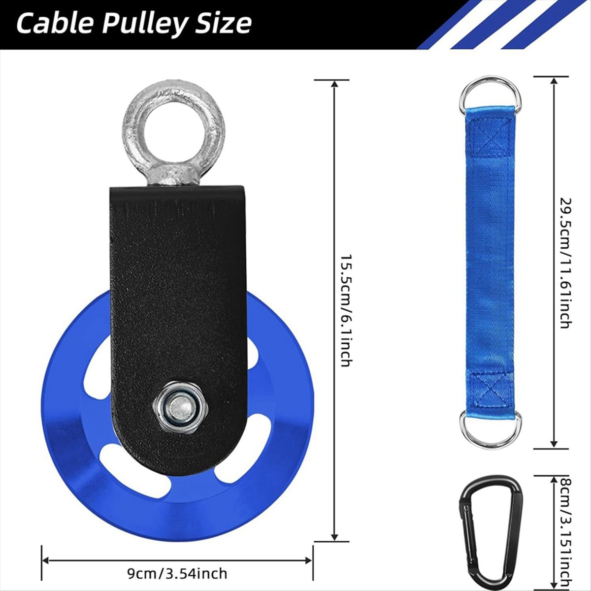 New arrival Cable Pulley with  - Home Gym Equipment Diy recension och pris