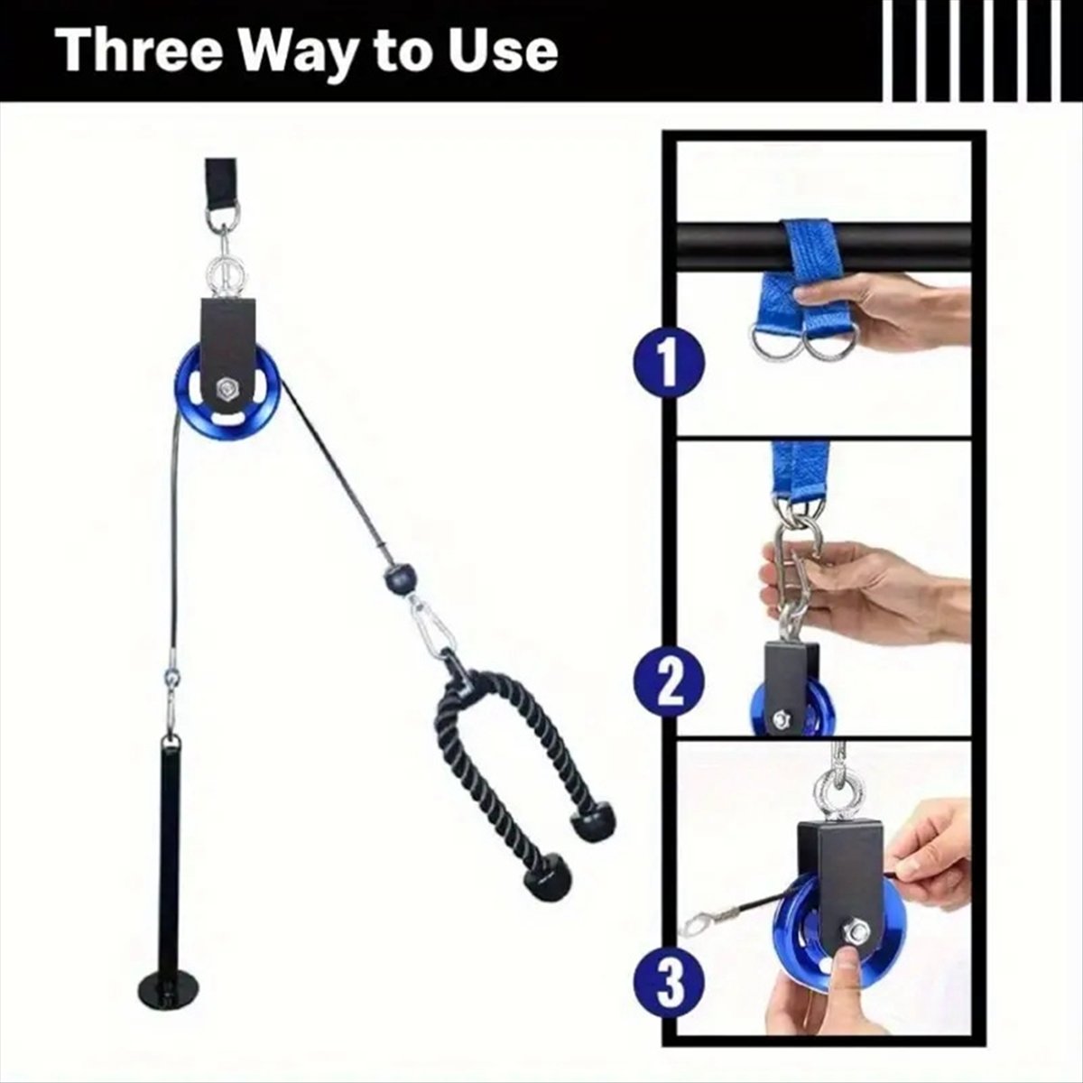 New arrival Cable Pulley with  - Home Gym Equipment Diy recension och pris