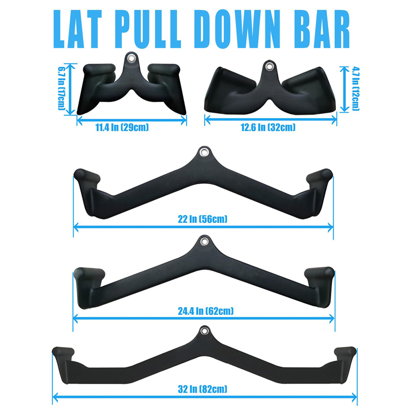 Dual Grip Cable Machine Attach - Home Gym Upper Body Workout recension och pris