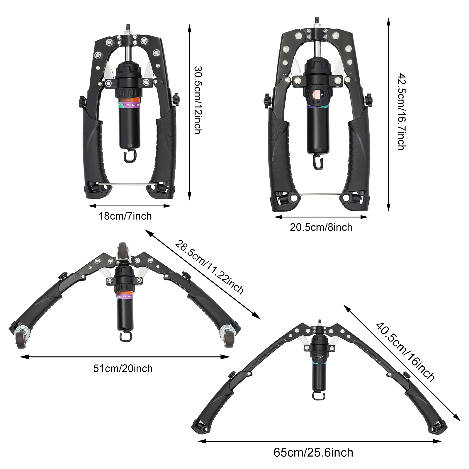 Black /Red Hydraulic Power Twi - Home Gym Upper Body Workout recension och pris