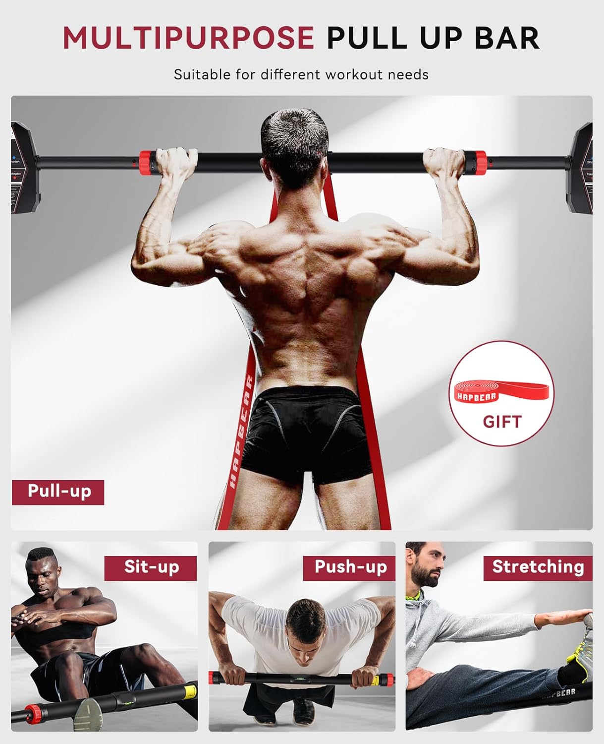 Adjustable Width Home Gym Hori - Home Gym Upper Body Workout recension och pris