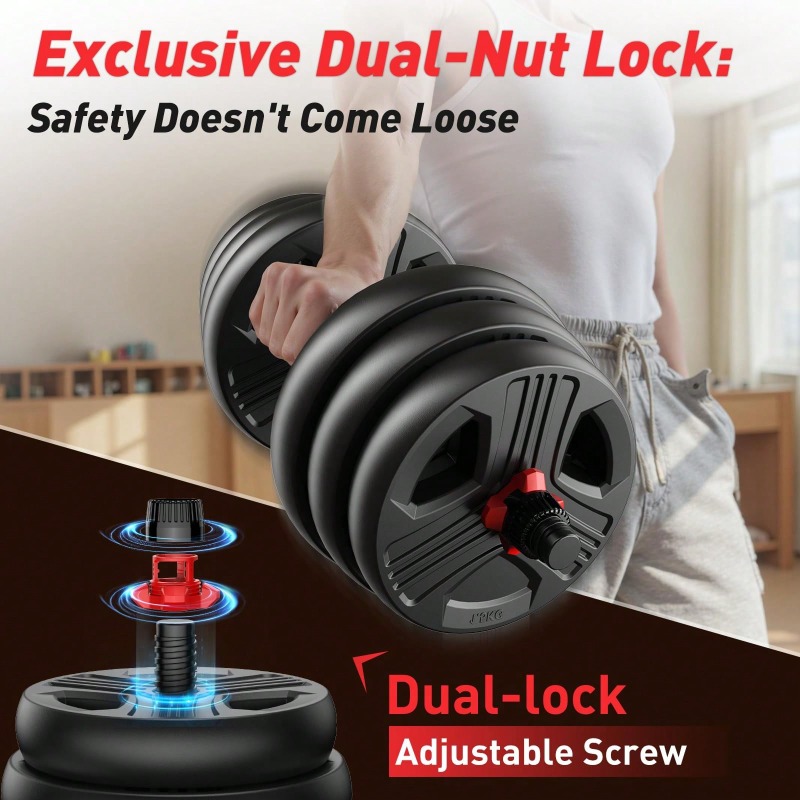 Adjustable Dumbbell Set,45/55/ - Home Gym Used recension och pris