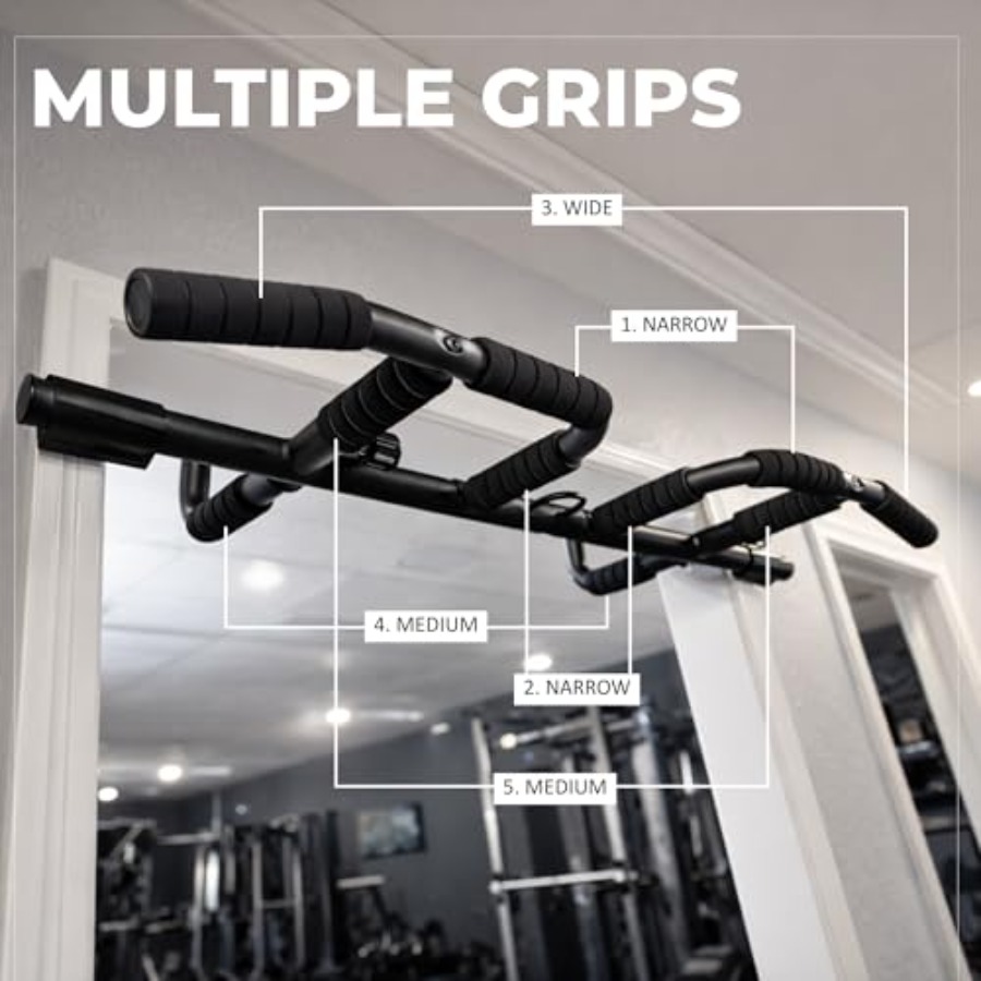 Doorway Pull Up Bar Set with S - Home Gym Pull Up Bar recension och pris