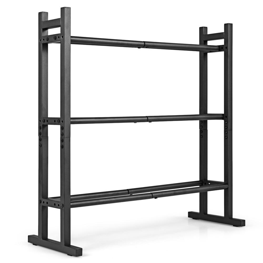 Heavy Duty 3-Tier Dumbbell Rac - Home Gym Training recension och pris