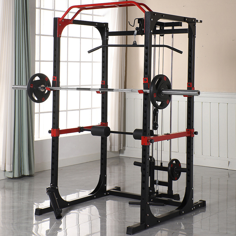 Comercial Power Cage Squat Rac - Home Gym Pull Up Bar recension och pris