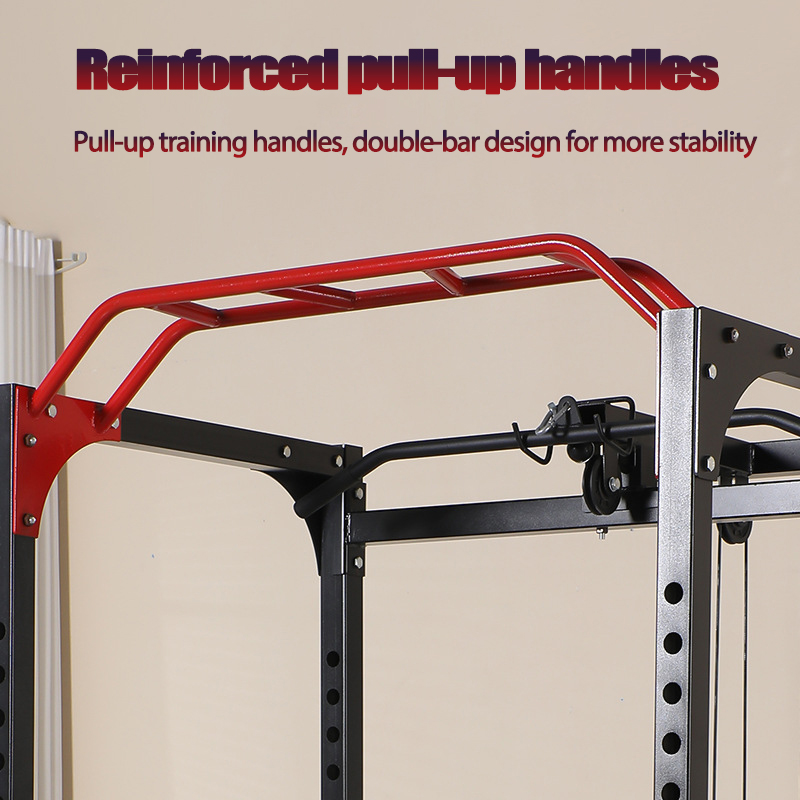 Comercial Power Cage Squat Rac - Home Gym Pull Up Bar recension och pris
