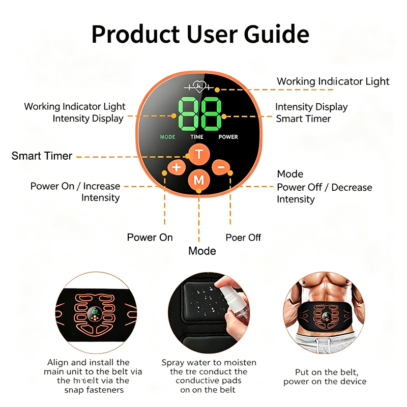 Abdominal Toning Belt Smart Ab - Home Gym Mini recension och pris