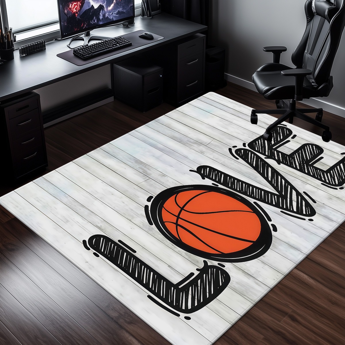 Basketball court wood texture  - Home Gym And Basketball Court recension och pris