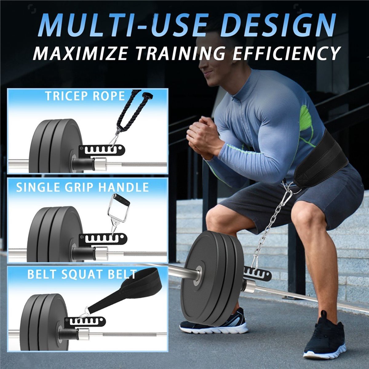 【COUNTDOWN DEAL】 Belt Squat Ba - Home Gym One Machine recension och pris