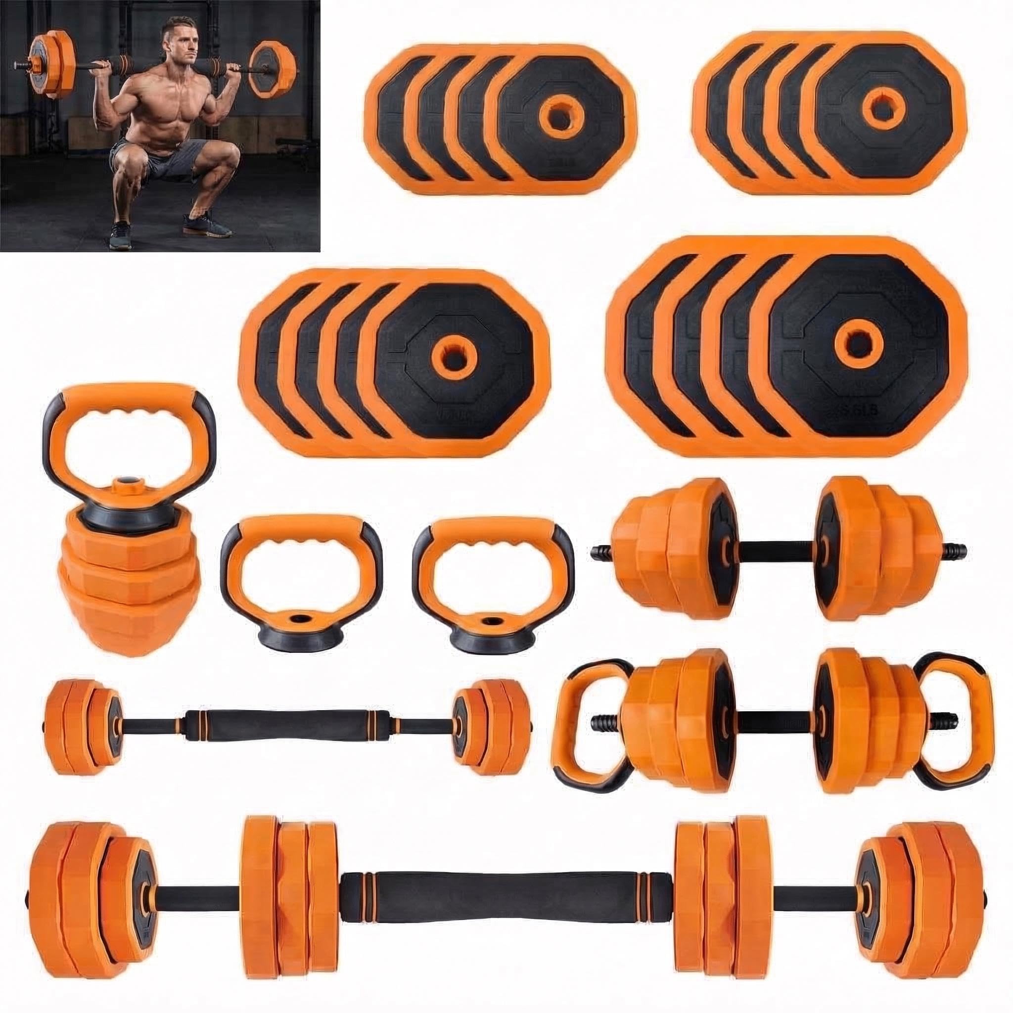 Adjustable Dumbbells, 44lbs Fr - Home Gym Used recension och pris