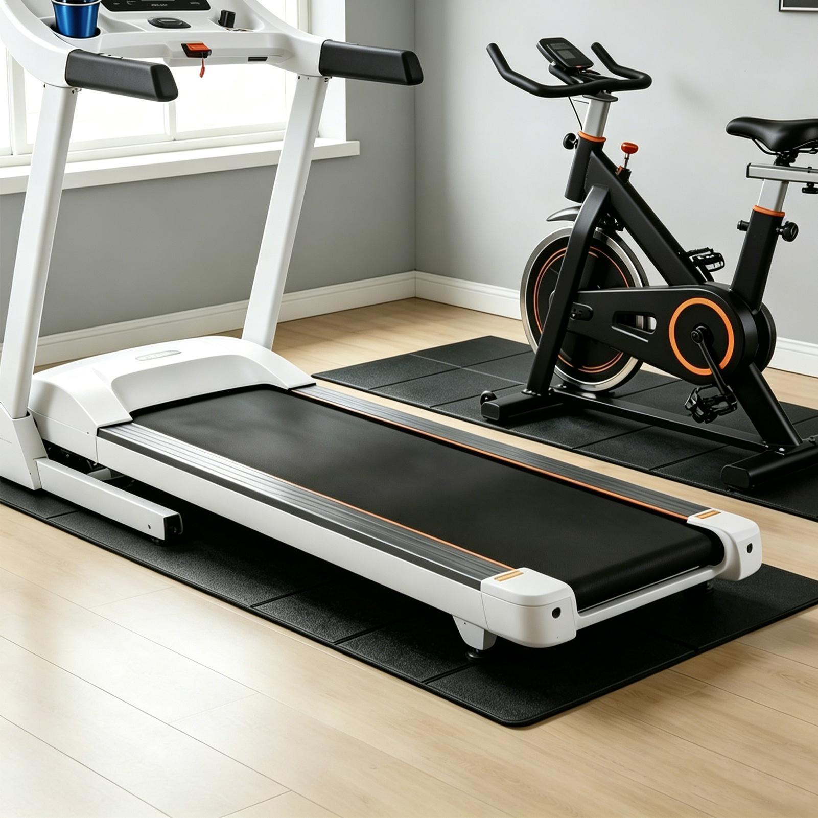 Under Treadmill Mat Heavy Duty - Home Gym Workout Equipment recension och pris