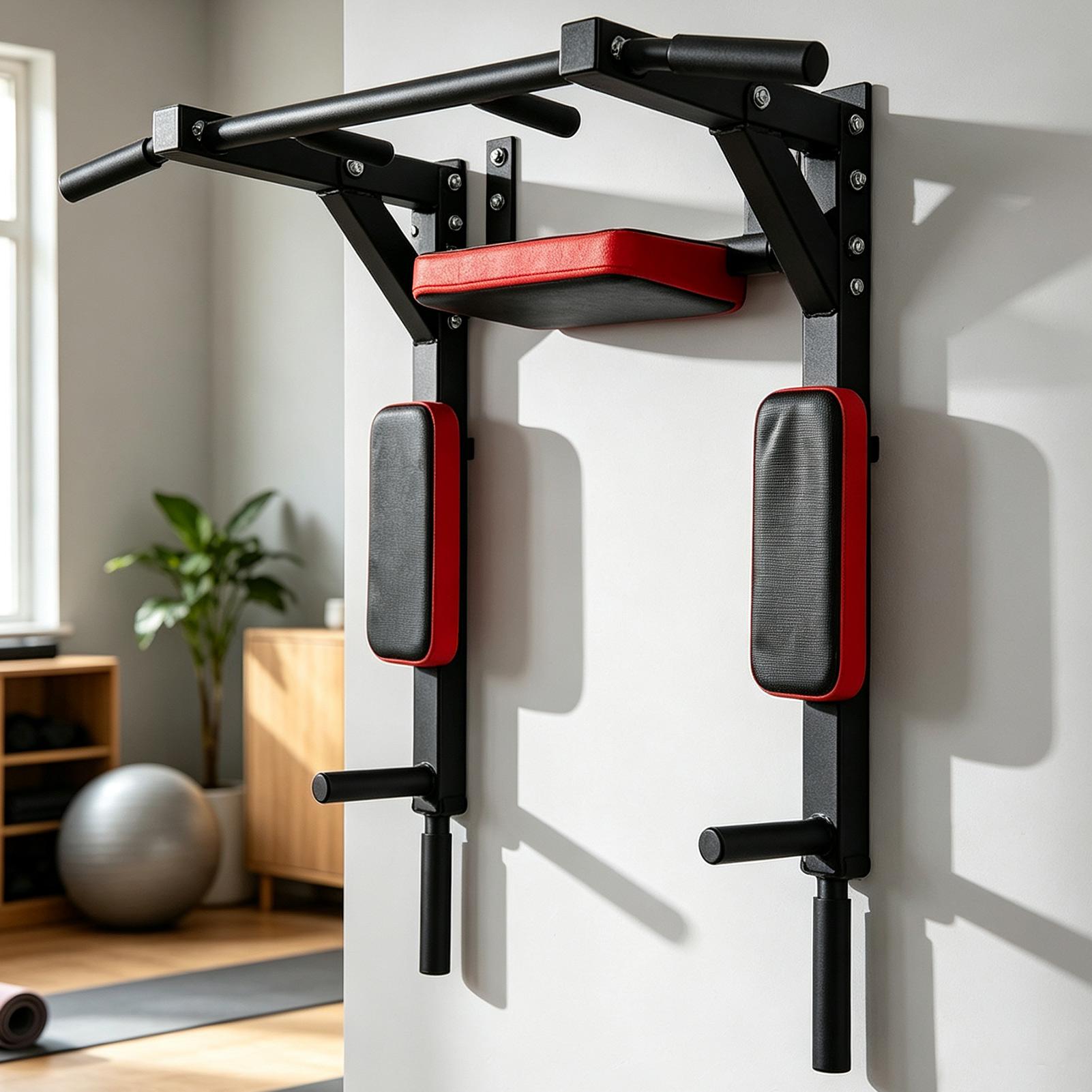 Wall-Mounted Pull-up Bar Fitne - Home Gym Pull Up Bar recension och pris