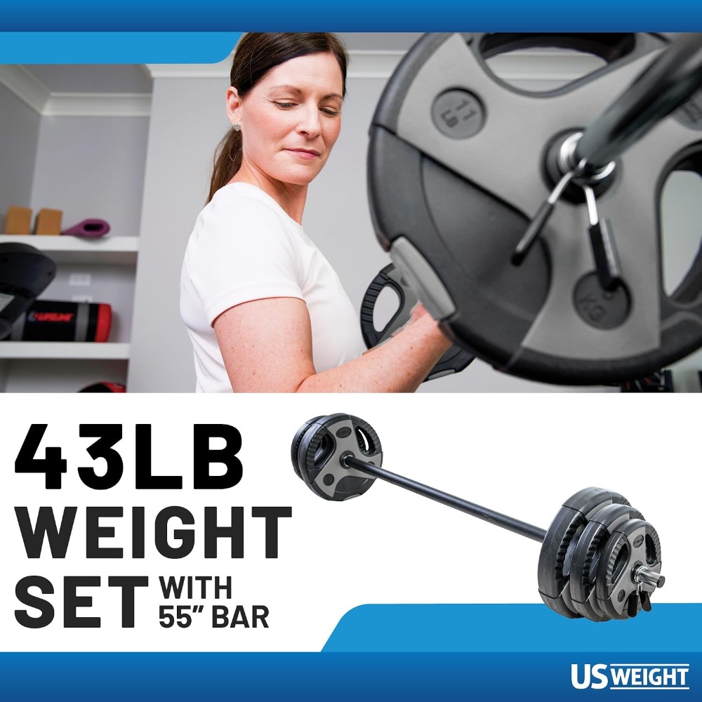 Perfect Barbell Weight Set for - Home Gym Training recension och pris